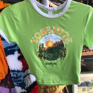 PREPPY Yosemite graphic tee shirt ⛰️